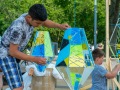 Lampenbau auf dem Westerwaldplatz (Foto: Ralf Salecker)