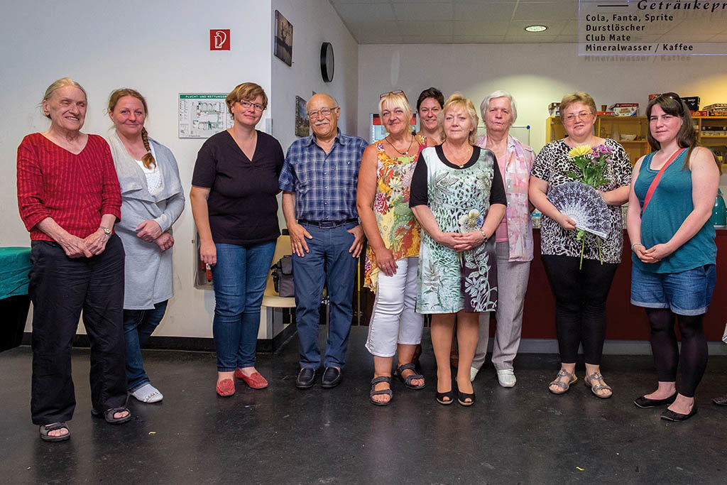 Aktionsfondsjury im Falkenhagener Feld Ost