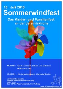 Sommerwindfest 2017 im Falkenhagener Feld