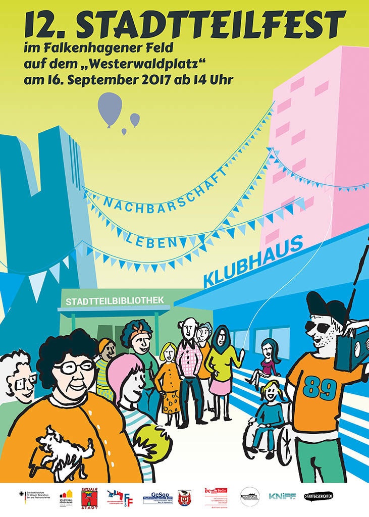 12. Stadtteilfest im Falkenhagener Feld 2017