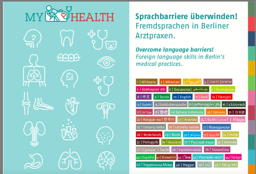 Fremdsprachen in Berliner Arztpraxen - Sprachbarrieren überwinden!