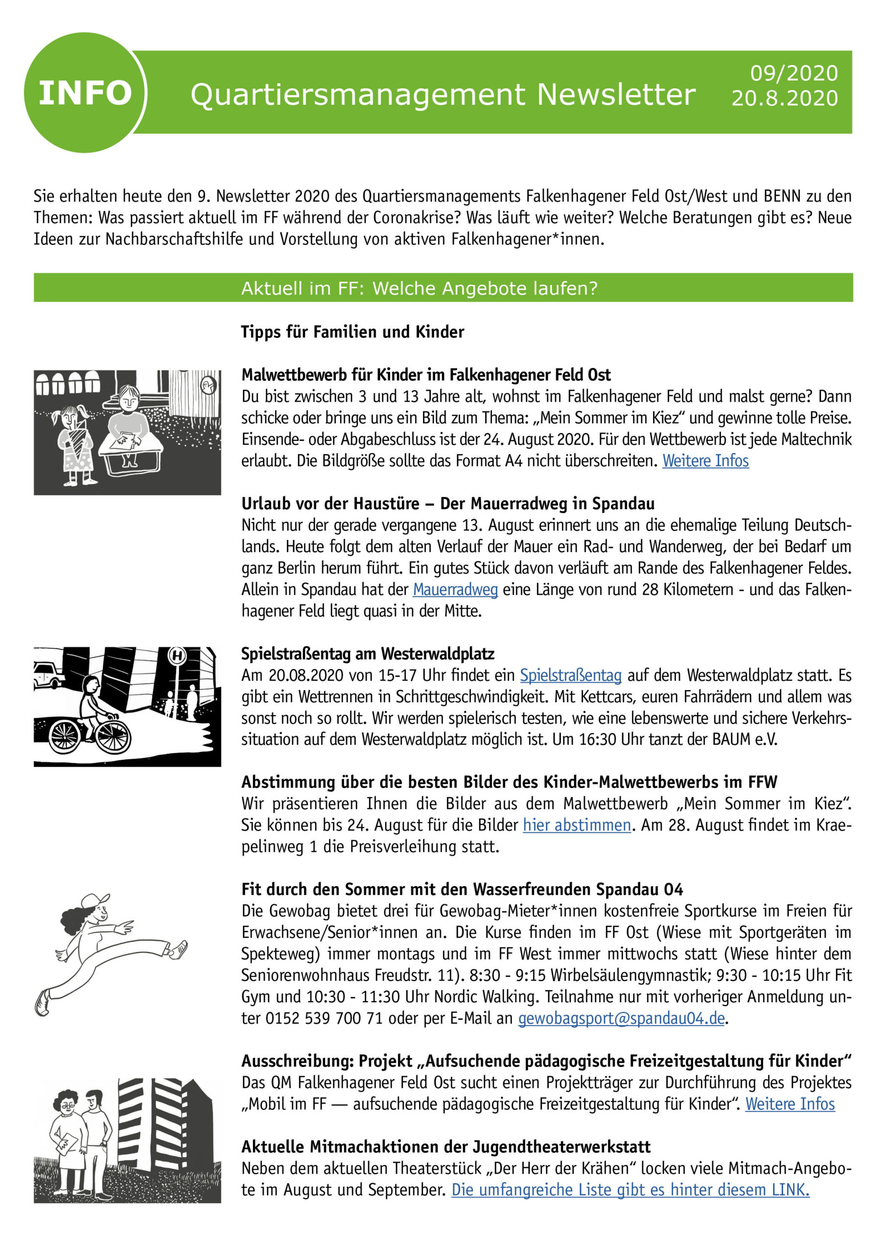 QM-Newsletter Nr. 9 – Informationen auch während der Corona-Pandemie