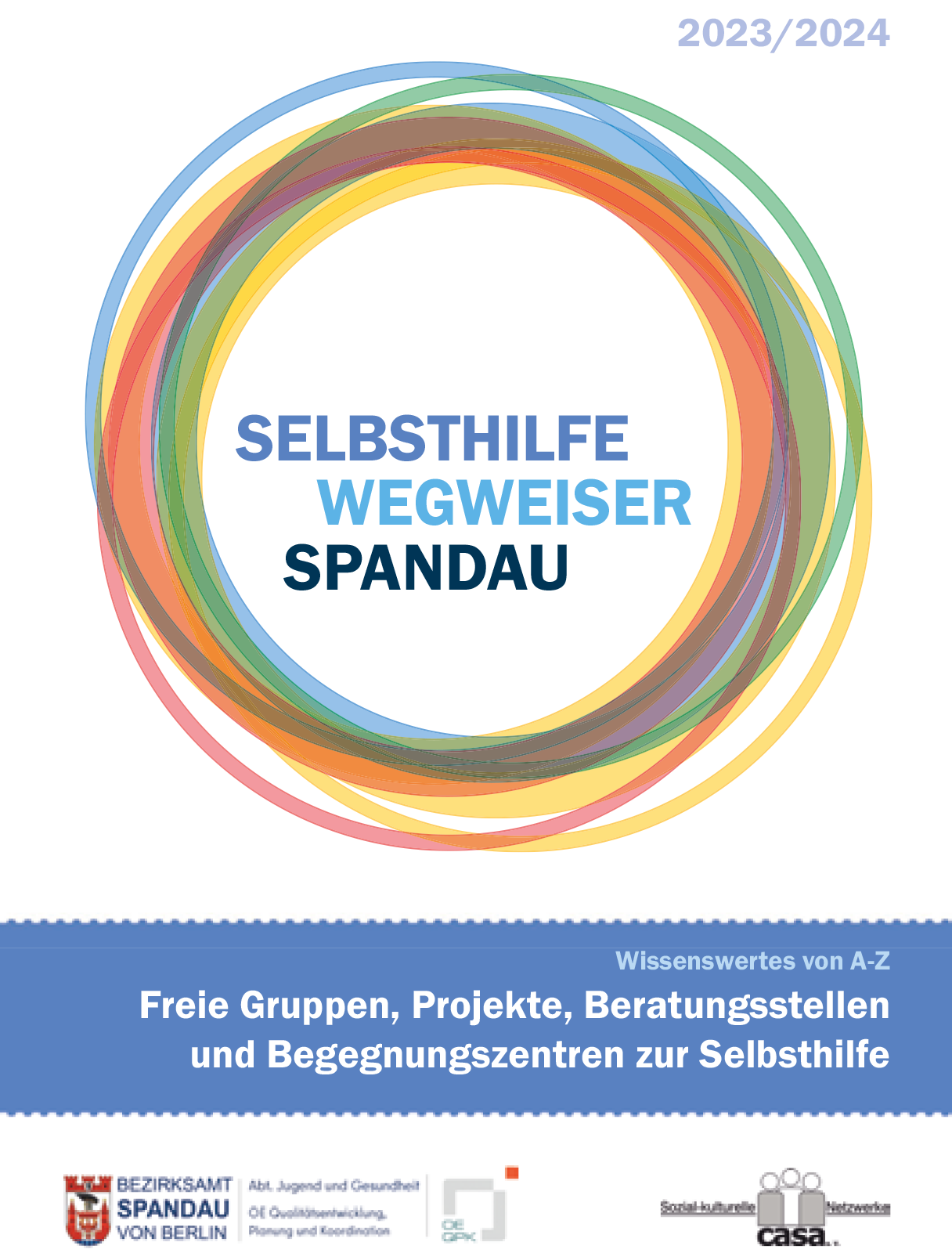 Selbsthilfe-Wegweiser Spandau 2023/ 2024