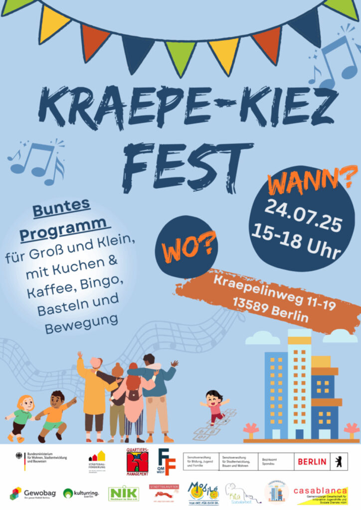 Kraepe-Kiez-Fest am 24.07.2025
