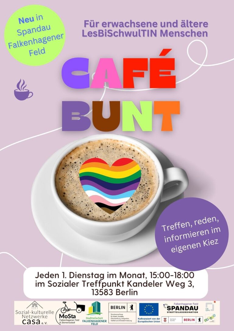 Cafè Bunt im Falkenhagener Feld