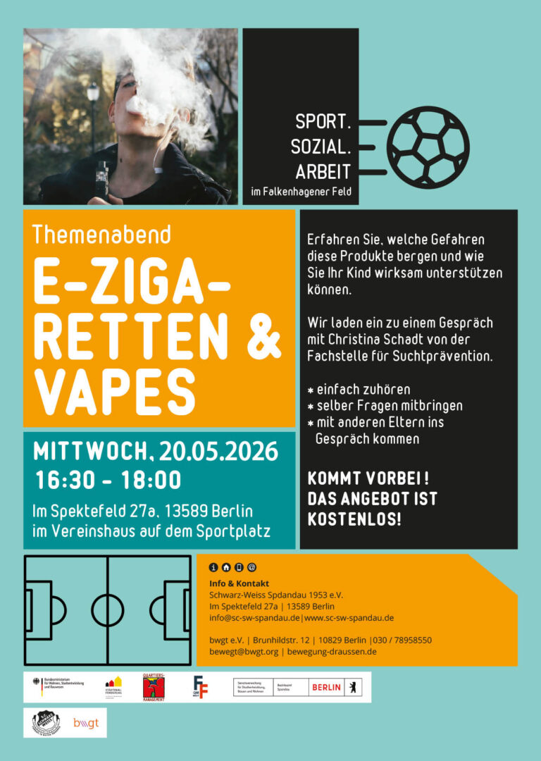E-Zigaretten und Vapes: Themenabend