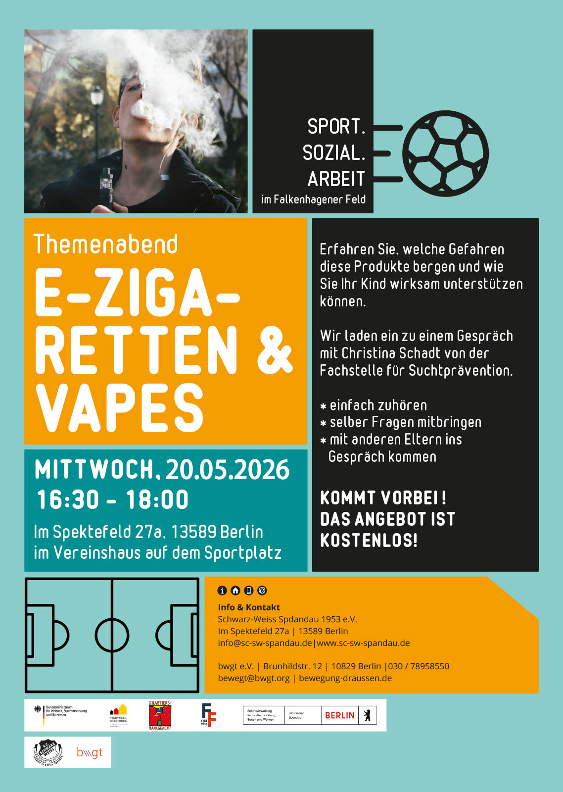 E-Zigaretten und Vapes: Themenabend