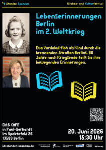 Lesung: Lebenserinnerungen an den 2. Weltkrieg mit Eva Yurdakul