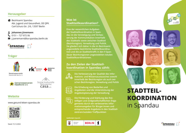 Stadtteilkoordination im Falkenhagener Feld