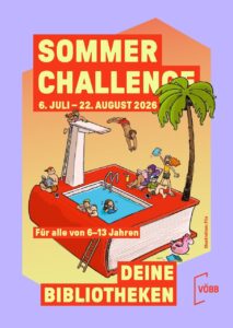 Sommer Challenge in der Stadtteilbibliothek Falkenhagener Feld
