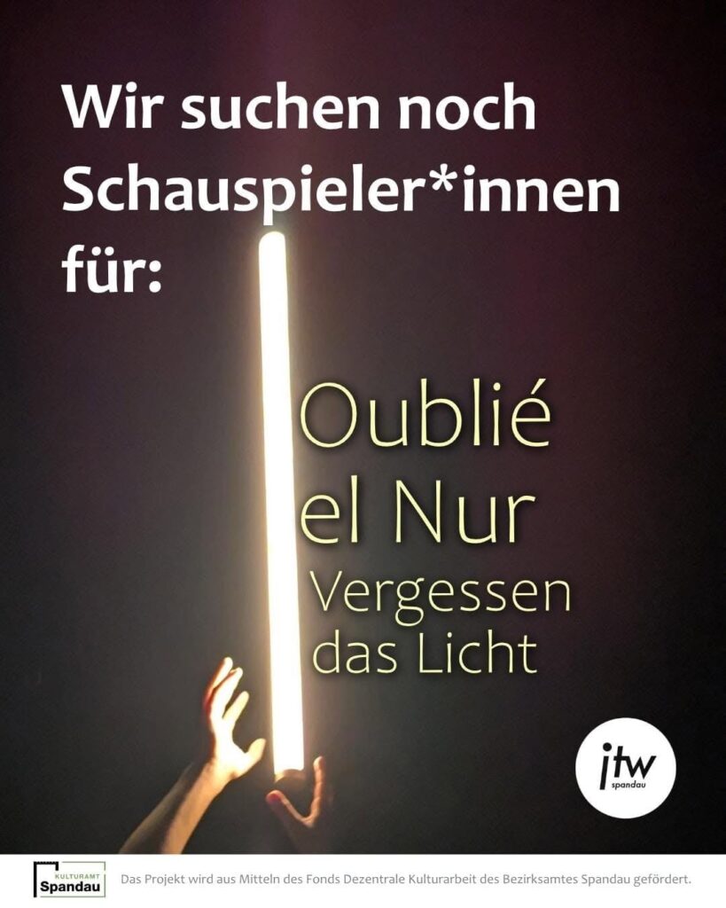 Oublié el nur – Vergessen das Licht