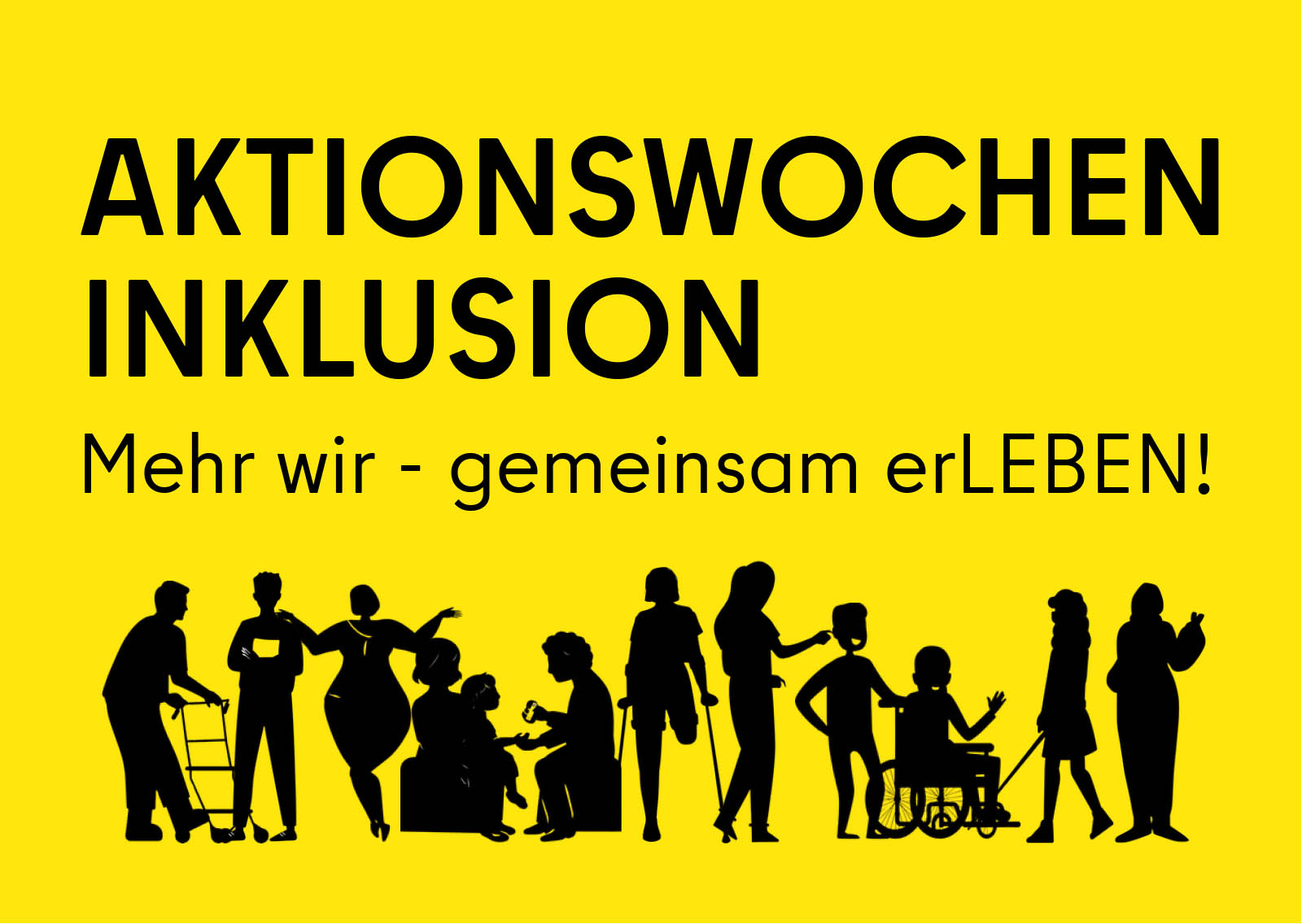 Aktionswochen Inklusion in Spandau starten am 2. November